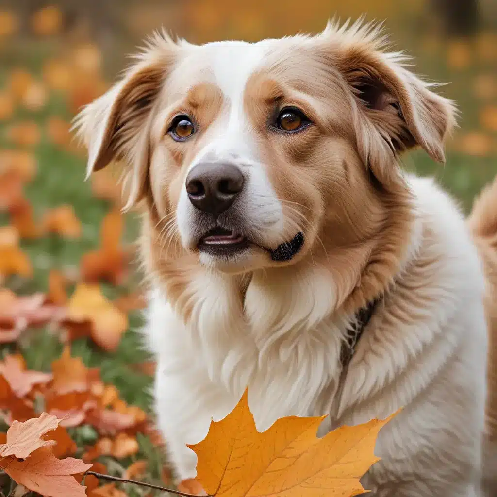 Autumn Affection: Fostering Loving Bonds with Senior Rescue Animals