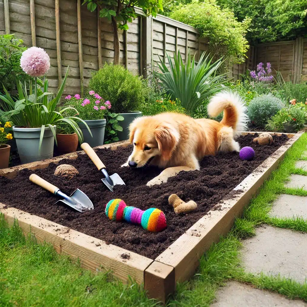 Creating a Digging Zone, Satisfying Your Pet’s Instincts