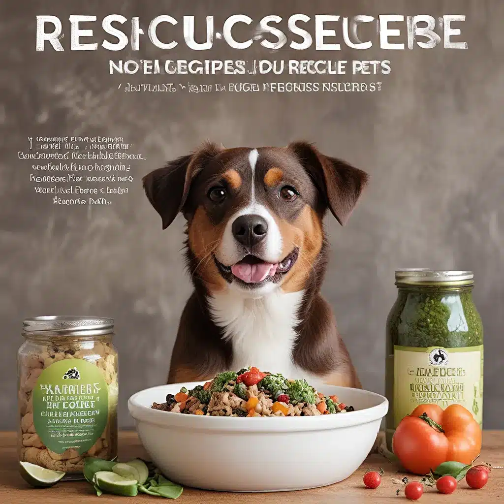 Rescue Revitalize: Nutrition-Packed Recipes for Rescue Pets